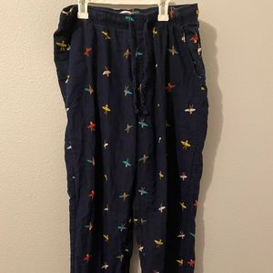 Old navy Santa surfing pajama pants